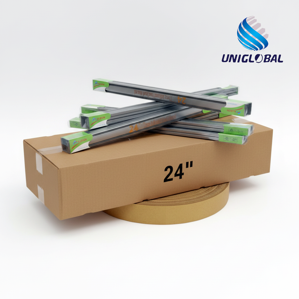 BALL BEARING SLIDE STAINLESS STEEL 24" 2PC BOX