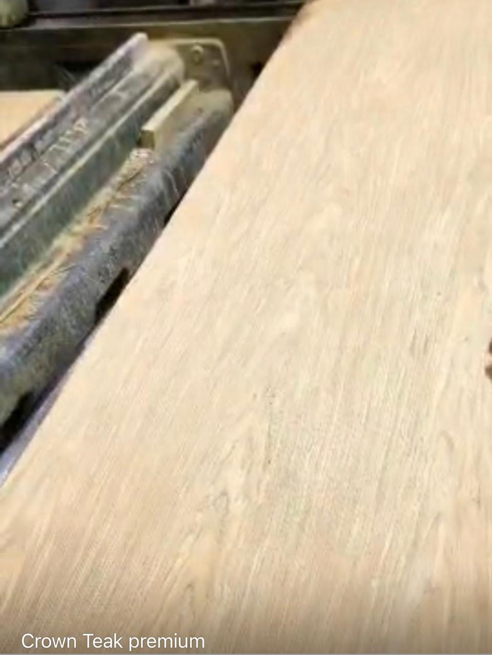 WOOD VENEER CROWN TEAK Premium 8'X4' SHEET