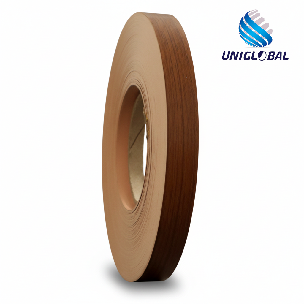 PVC EDGE BANDING SHAN TEAK 80M ROLL